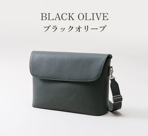 LIB]フラップショルダーバッグ 本革 レディース メンズ タブレット入る