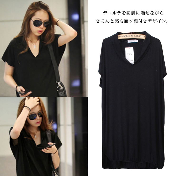 大きいサイズ レディース チュニックワンピース チュニックＴシャツ 