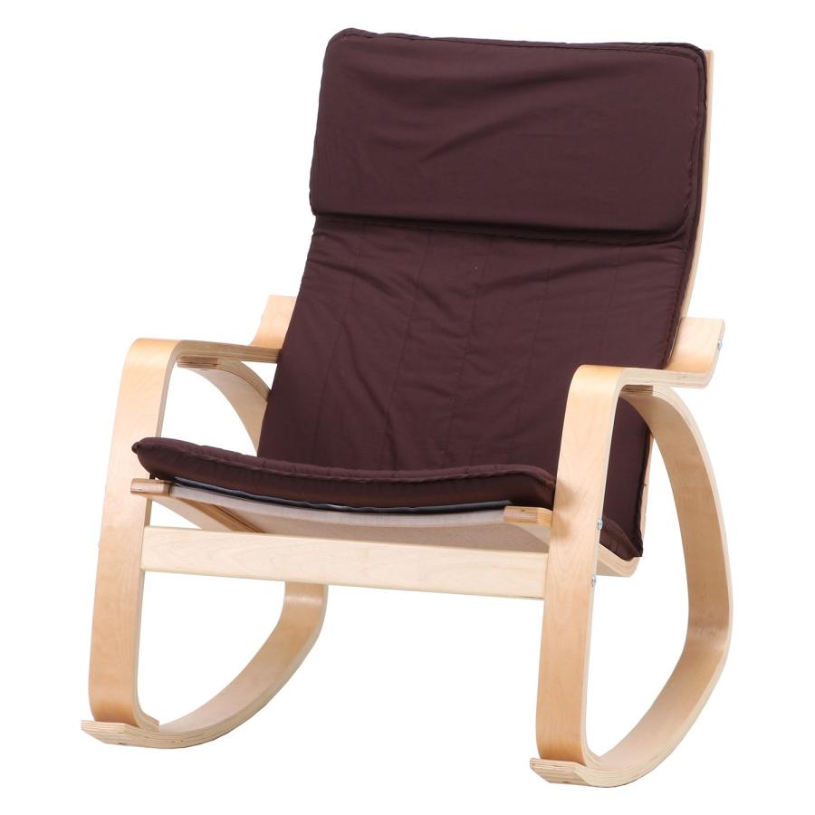 ロッキングチェア リラックスチェア 木製 おしゃれ 北欧 ハイバック ロッキングチェアー 揺れる椅子｜la-nature-shop｜03