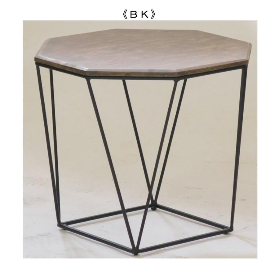 サイドテーブル テーブル ミニテーブル リビングテーブル おしゃれ 八角形 アンティーク ienowa エンマ｜la-nature-shop｜03