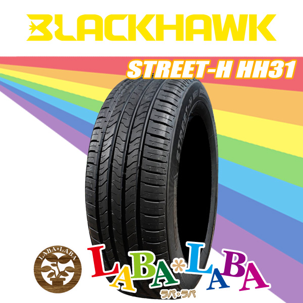 BLACKHAWK ブラックホーク STREET-H HH31 205/60R16 92V サマータイヤ 2本セット