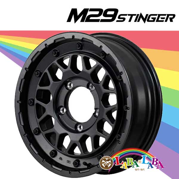 マルカサービス - 車輪 16in 16×5.5J +20 PCD139.7 5穴 MID NITRO POWER M29 STINGER (1655 +20 139-5H) タイヤ、ホイール-アルミホイール-車、バイク、自転車