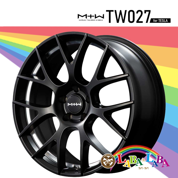 ホイール 19インチ 19×8.0J +33 PCD114 5穴 MID MTW TW027 (1980 +33