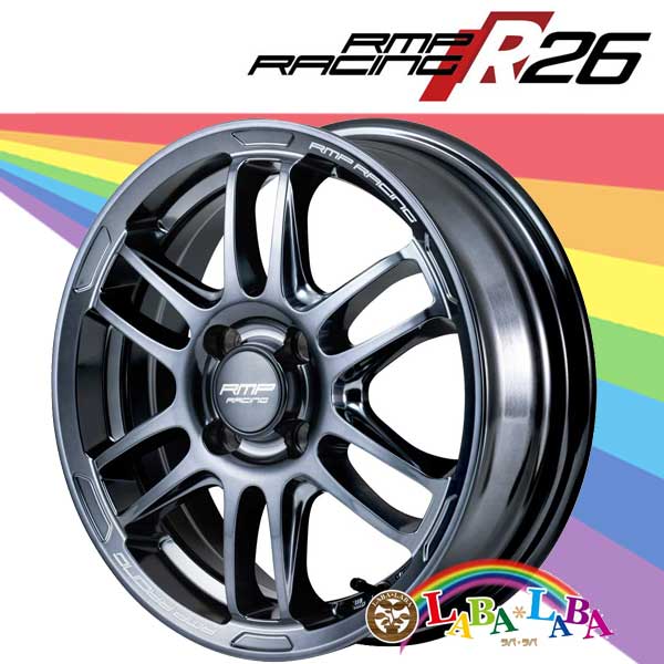 ホイール 17インチ 17×7.0J +45 PCD100 4穴 MID RMP Racing R26 (1770 +45 100 4H) :zsubawitem1 midr26dsl 1770 45 100 4h:ラバラバ