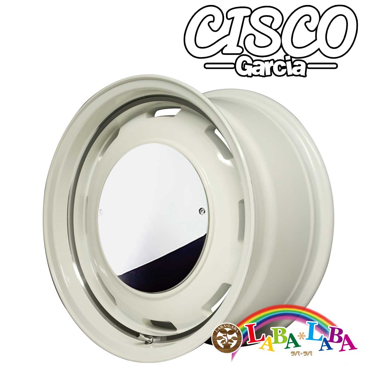 ホイール 15インチ 15×4.5J +45 PCD100 4穴 MID GARCIA CISCO MOON (1545 +45 100-4H)｜laba-laba