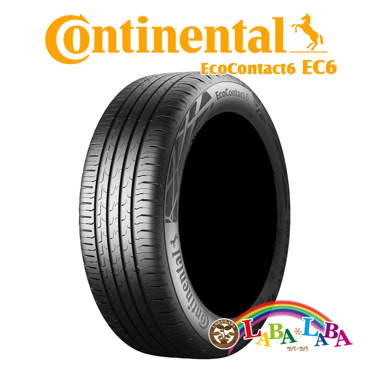 CONTINENTAL EcoContact6 EC6 235/55R18 104V XL サマータイヤ 4本セット｜laba-laba