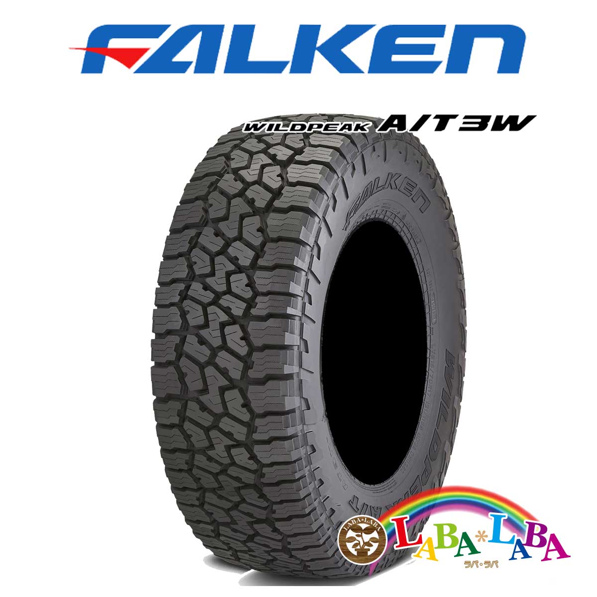 ★ゴムバルブ付 285/55R20 122/119Q ファルケン ワイルドピーク A/T3W (AT3W) オールテレーン SUV 4WD 2本セット | FALKEN（タイヤ）