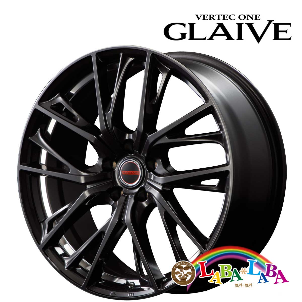 ホイール 20インチ 20×8.5J +38 PCD114 5穴 MID VERTEC ONE GLAIVE 4本 