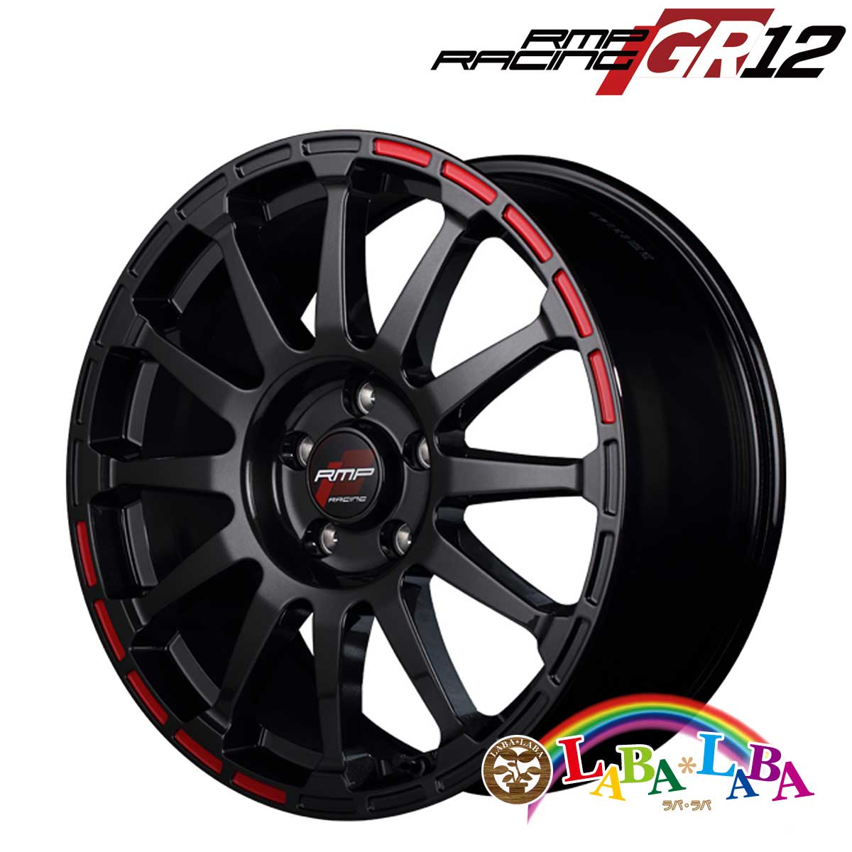 ホイール 17インチ 17×7.0J +35 PCD114 5穴 MID RMP Racing GR12 (1770 +35 114-5H)｜laba-laba