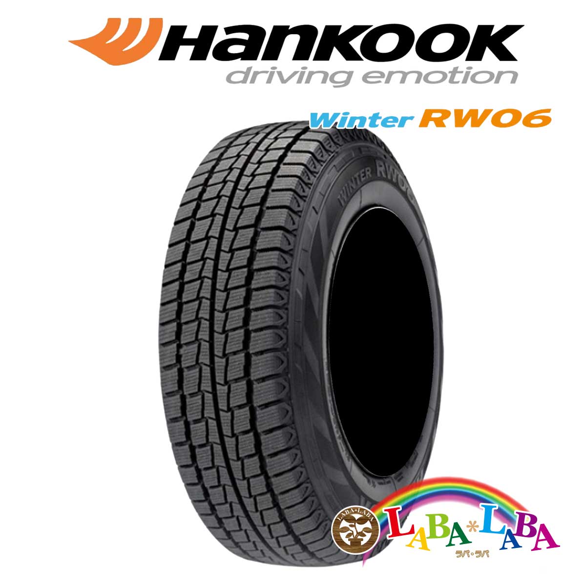 ★ゴムバルブ付 185R14 8PR ハンコック ウィンター RW06 スタッドレス LT バン 4本セット 2025年製 ●