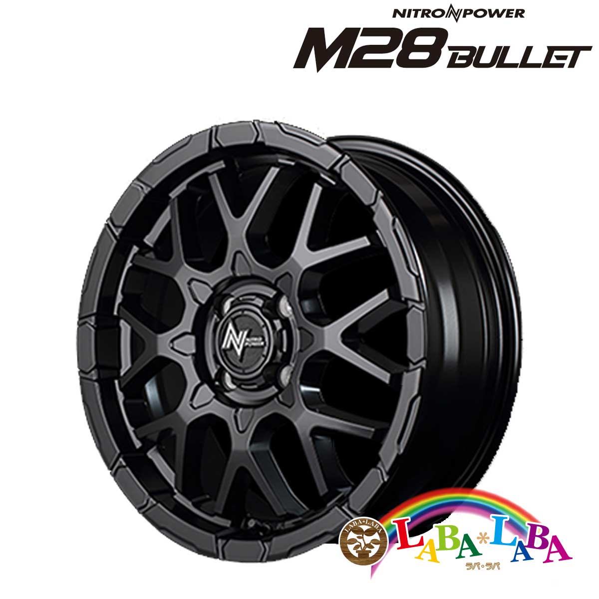 ホイール 16インチ 16×6.0J +40 PCD100 4穴 MID NITRO POWER M28 BULLET (1660 +40 100-4H) | マルカサービス