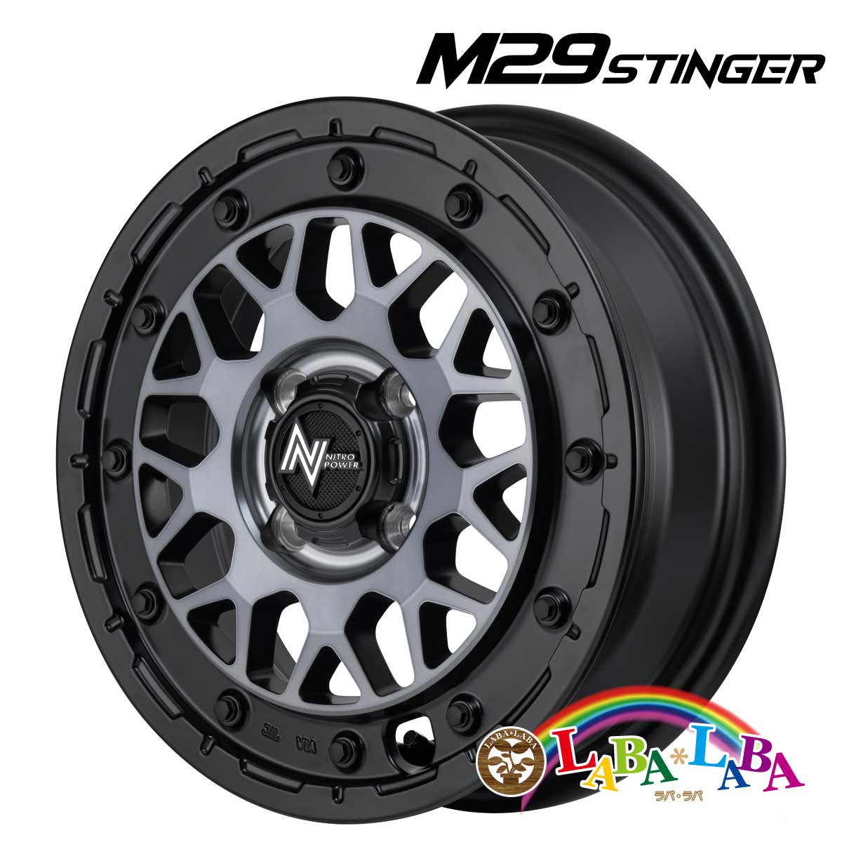 zC[ 14C` 14×4.5J +45 PCD100 4 MID NITRO POWER M29 STINGER 4{Zbg (1445 +45 100-4H)