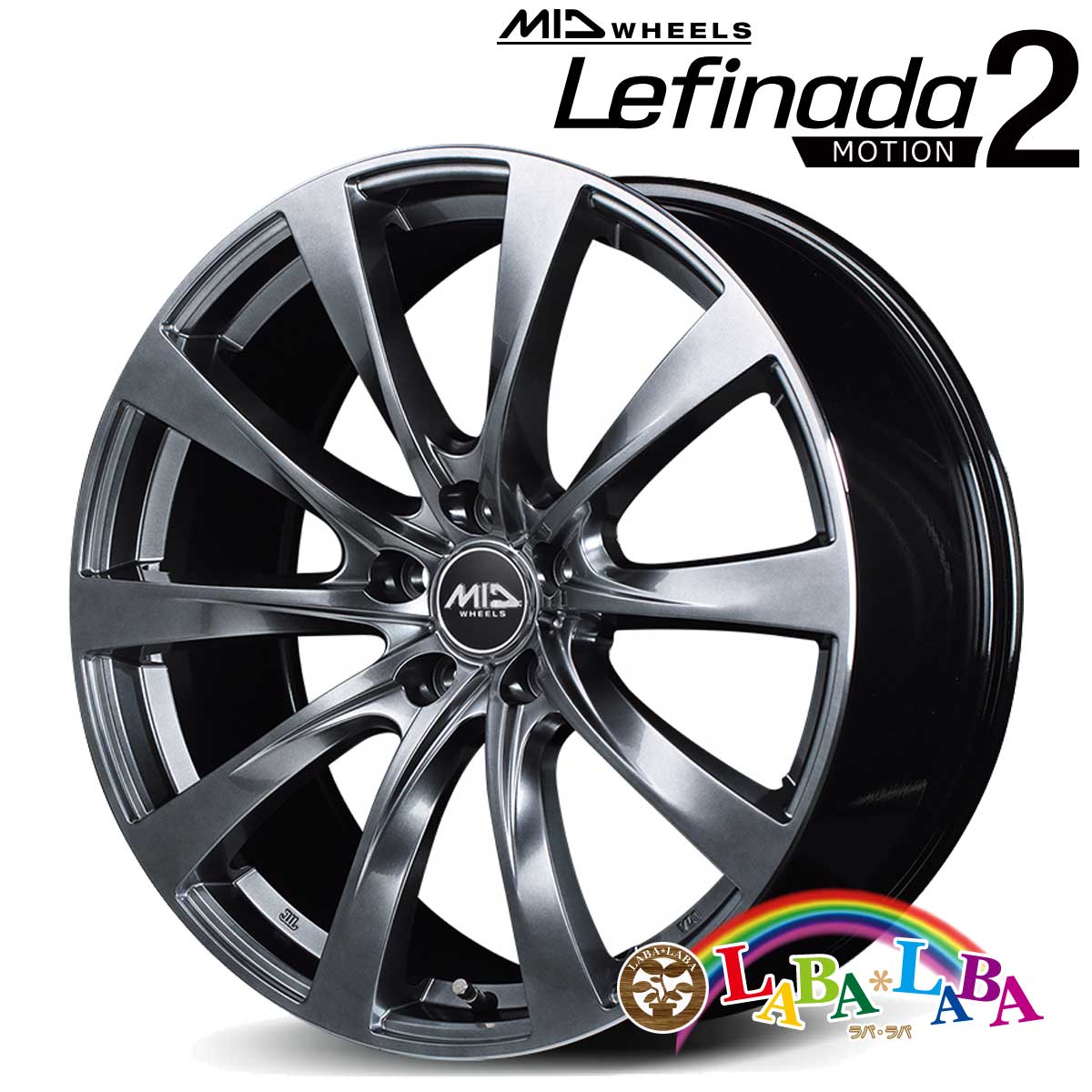 マルカサービス ホイール 20インチ 20×8.0J +40(14R) PCD114.3 5穴 MID 