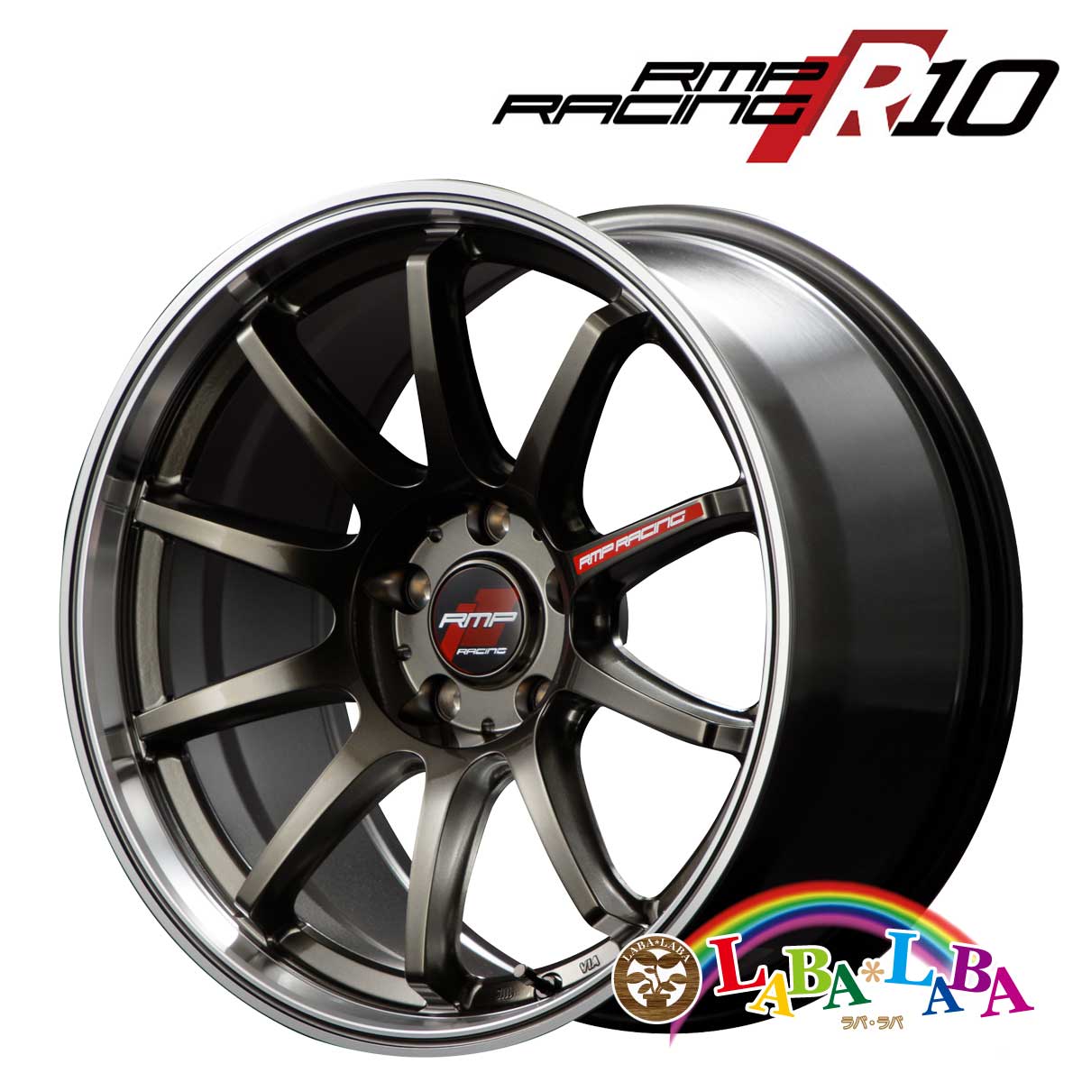 ホイール 18インチ 18×9.5J +22 PCD114 5穴 MID RMP Racing R10 (1895 +22 114-5H)