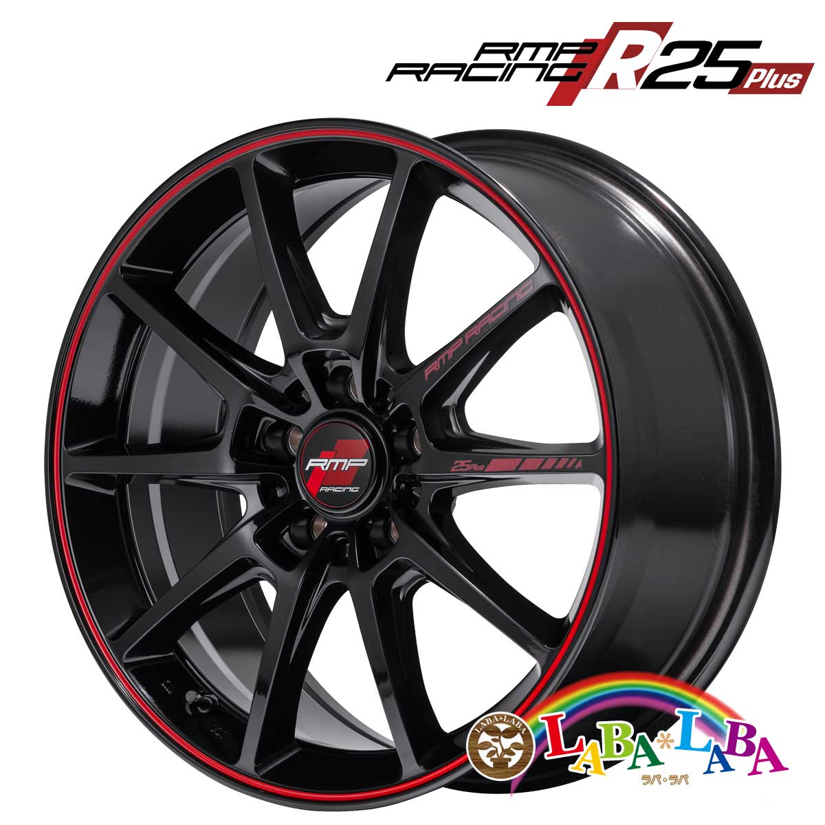 ホイール 18インチ 18×7.5J +50 PCD100 5穴 MID RMP Racing R25 plus 4