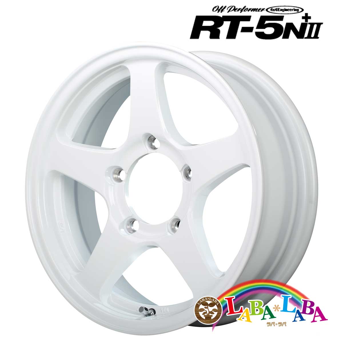 ホイール 16インチ 16×5.5J +22 PCD139 5穴 MID OFF PERFORMER RT-5N+II 4本セット (1655 +22 139-5H)｜laba-laba