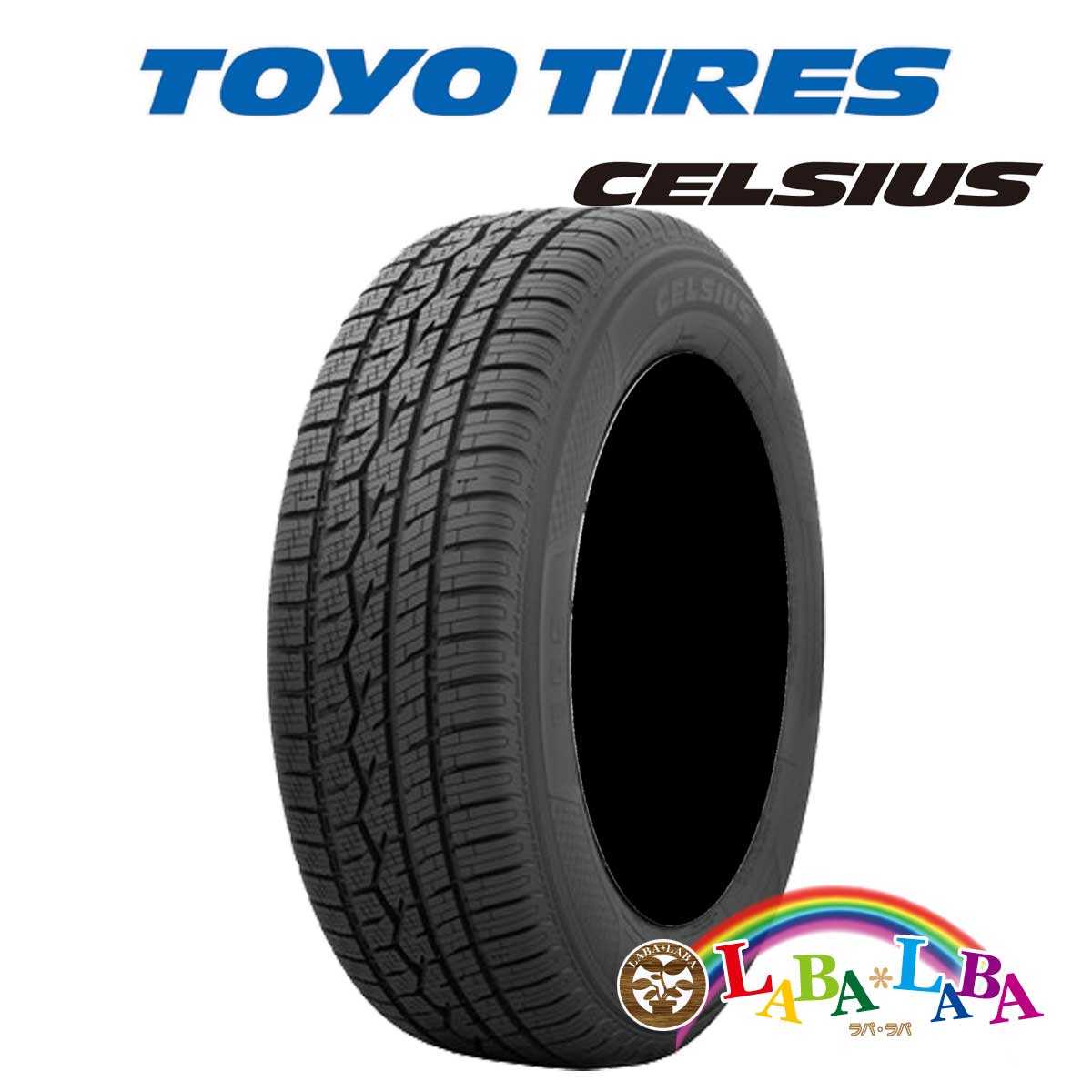 ★ゴムバルブ付 225/55R18 102V XL トーヨー セルシアス CELSIUS オールシーズン 4本セット | TOYO TIRES