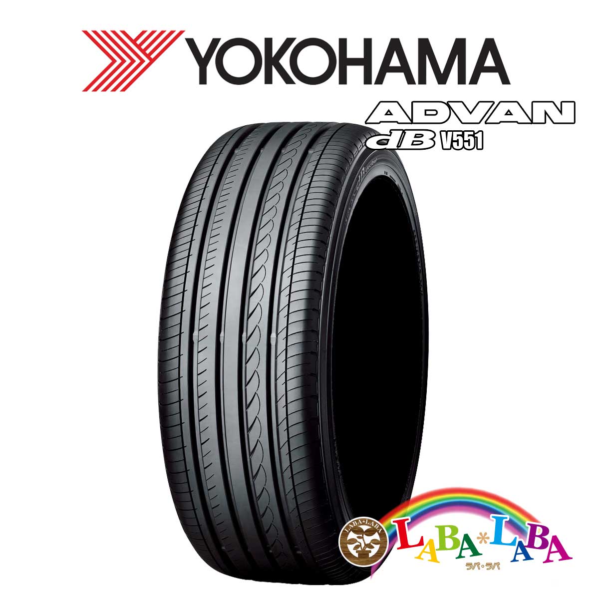 YOKOHAMA ADVAN dB V551 225/50R18 95V サマータイヤ 2本セット 2023年製 ●｜laba-laba