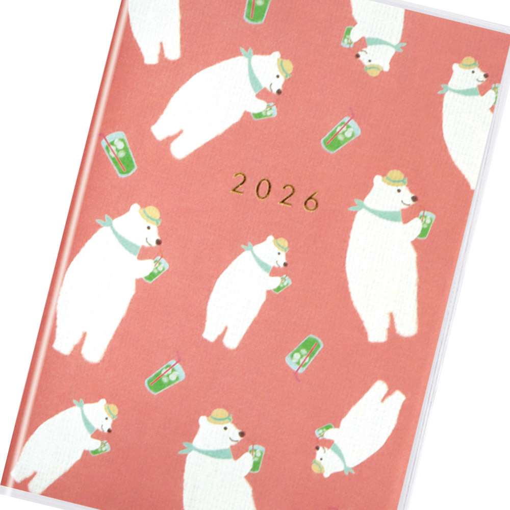 Herbejours ベーシックマンスリーセット 50%OFF】2026年手帳 2026年3月始まり スケジュール帳 ダイアリー 月間