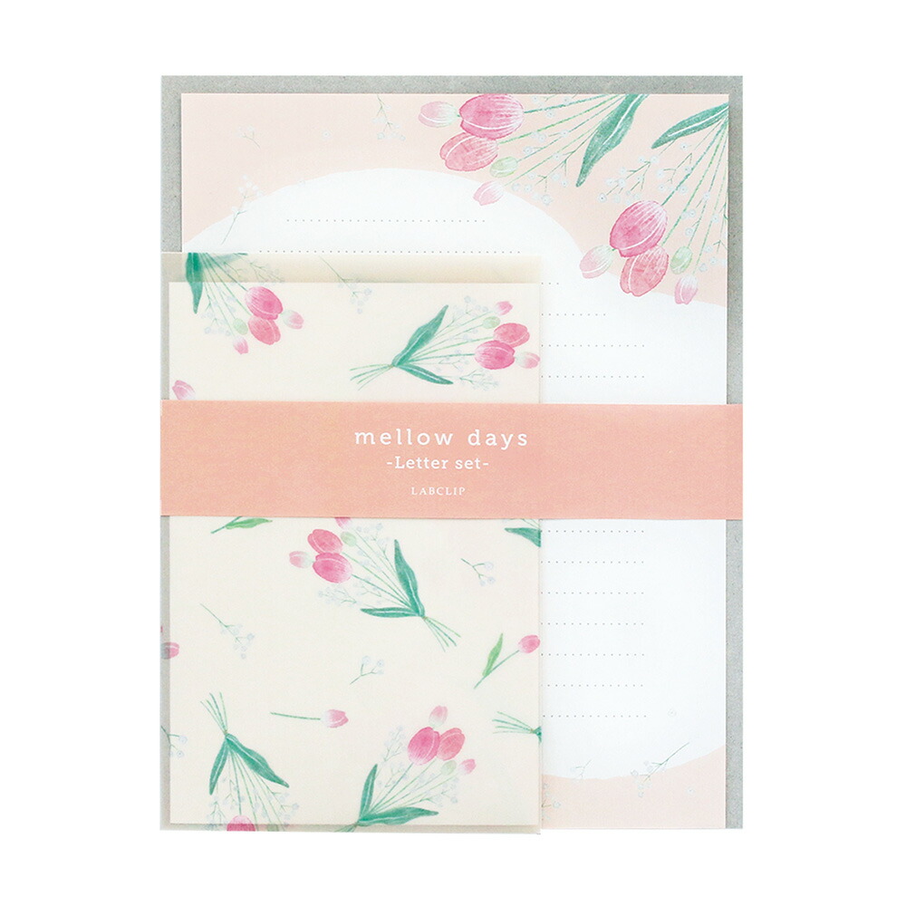 メローデイズ／レターセット おしゃれ 大人 かわいい 可愛い 花柄 便箋