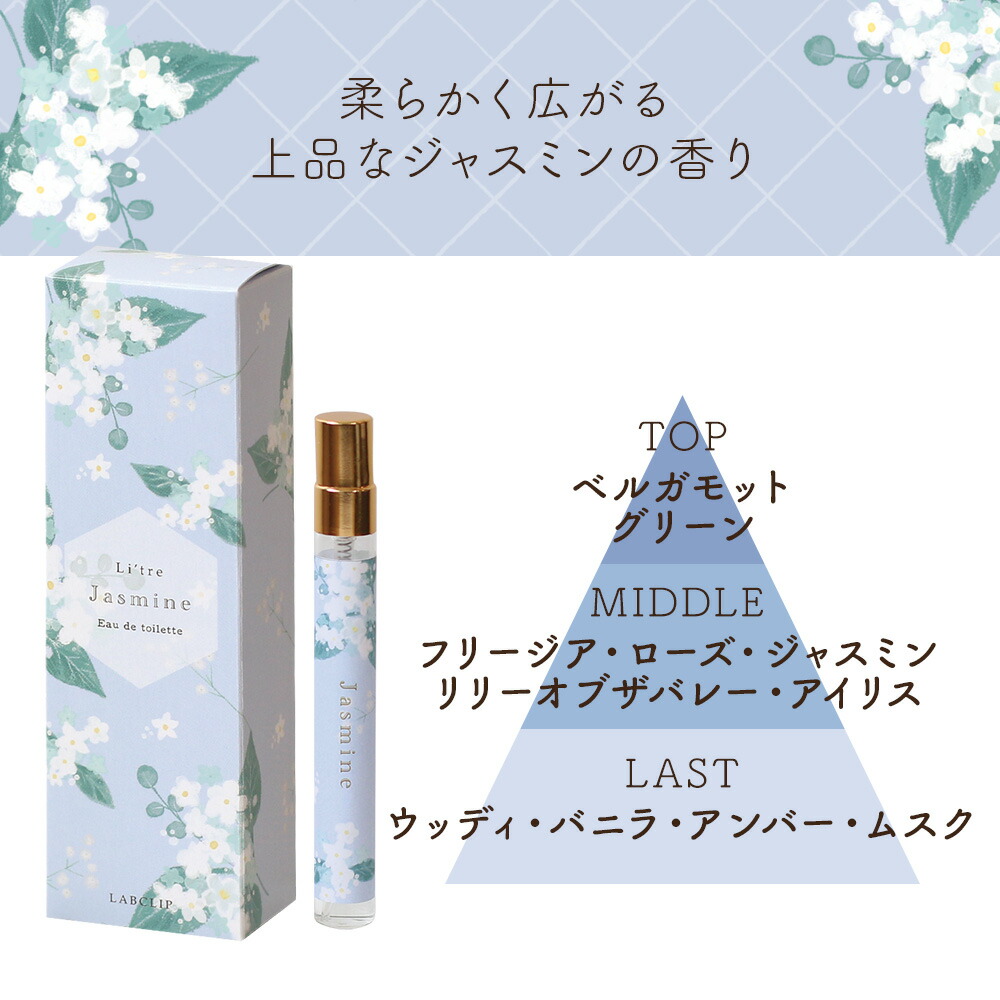 リトリ／ジャスミン　ヘア＆ボディミスト《ギフト/コスメ/フレグランス/母の日/バレンタインデー/ホワイトデー/花柄/おしゃれ/大人/かわいい/可愛い》【ラボクリップ】