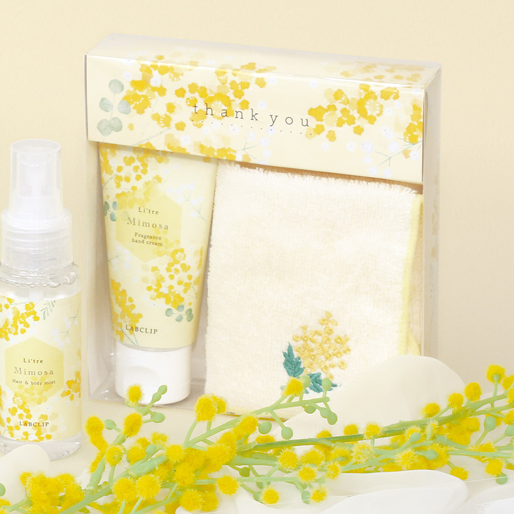 リトリ／ミモザ ギフトセット ギフト 肌荒れ ハンドケア コスメ 香る