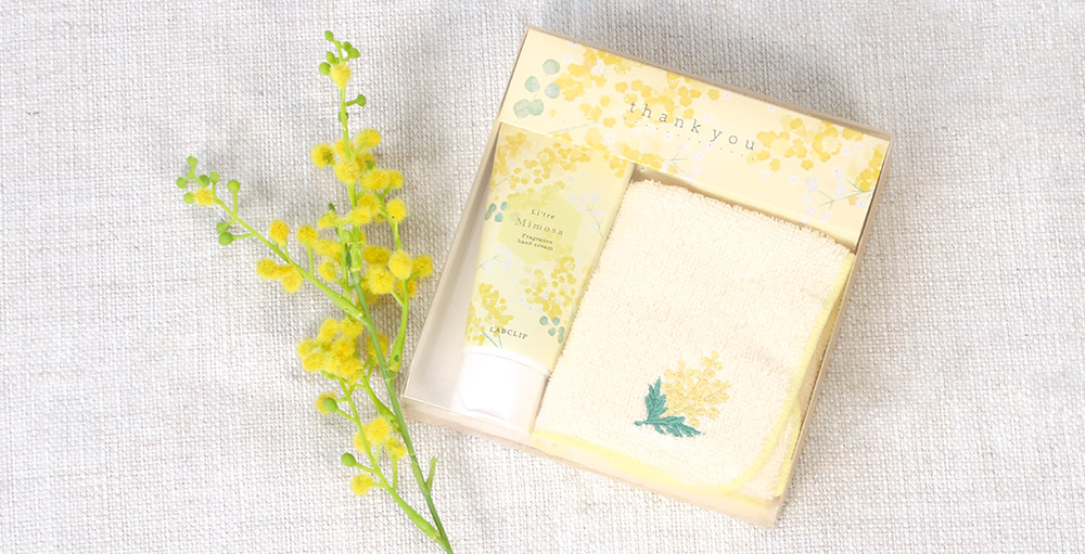 リトリ／ミモザ ギフトセット ギフト 肌荒れ ハンドケア コスメ 香る