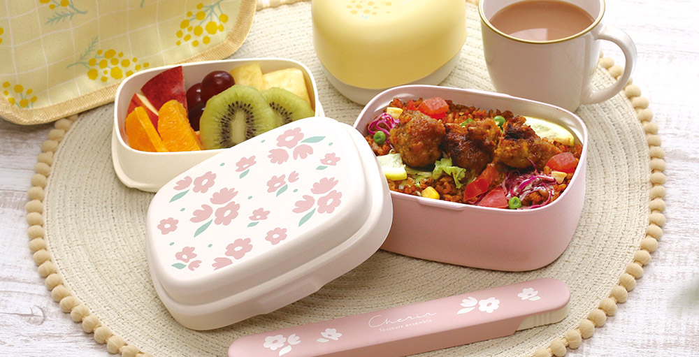 シェリール／2WAYランチボックス おしゃれ 大人 かわいい 可愛い 花柄