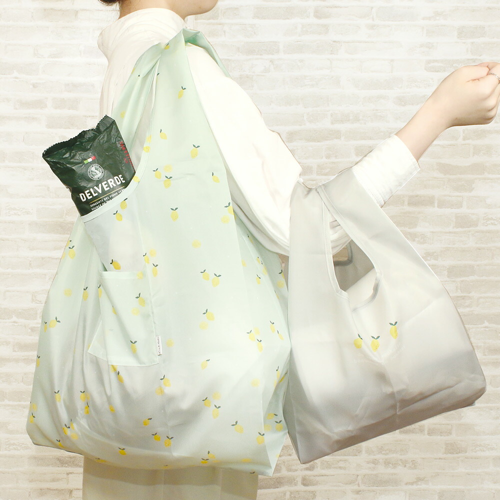 サブバッグ付きエコバッグ リンクトート／プチフルーツ トートバッグ