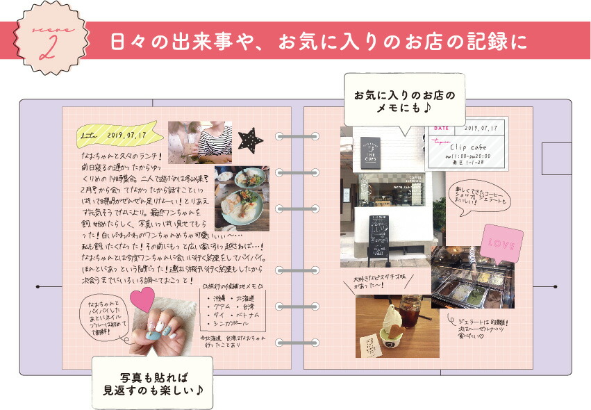 フェイバリットログズ／カラー台紙
