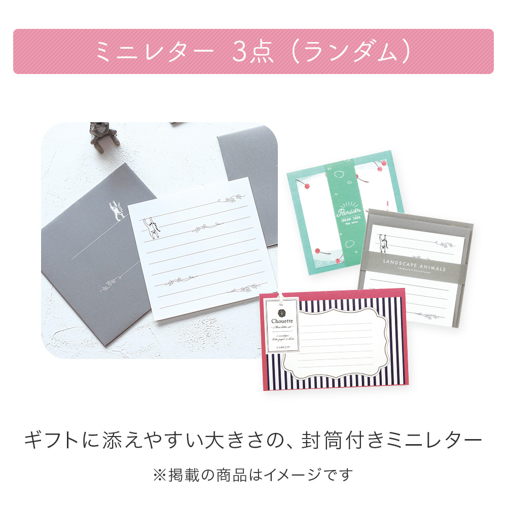 福袋／お手紙セット レターセット パックレター ミニレター 封筒