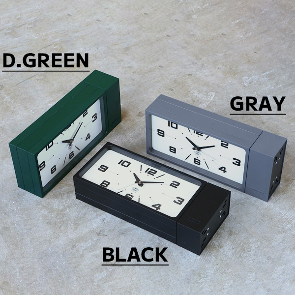 DULTON（ダルトン） DOUBLE FACE CLOCK RECTANGLE 両面時計 アナログ