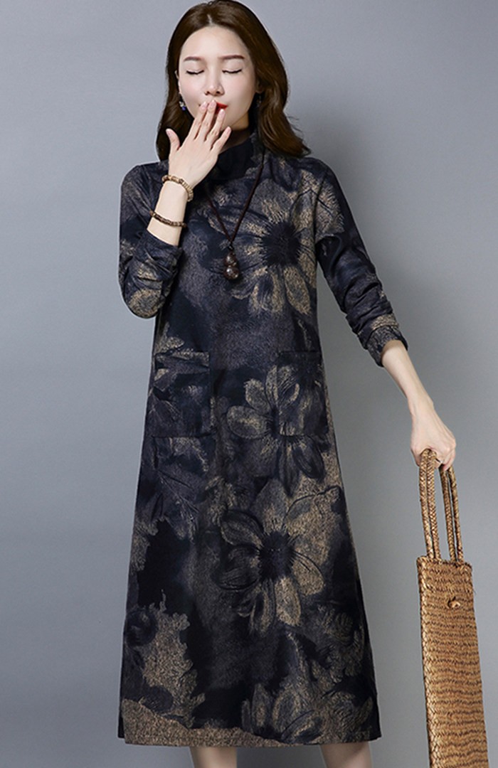 マキシワンピース 最大63 オフ リゾート フレア 大きいサイズ レディース 春 長袖 ワンピース