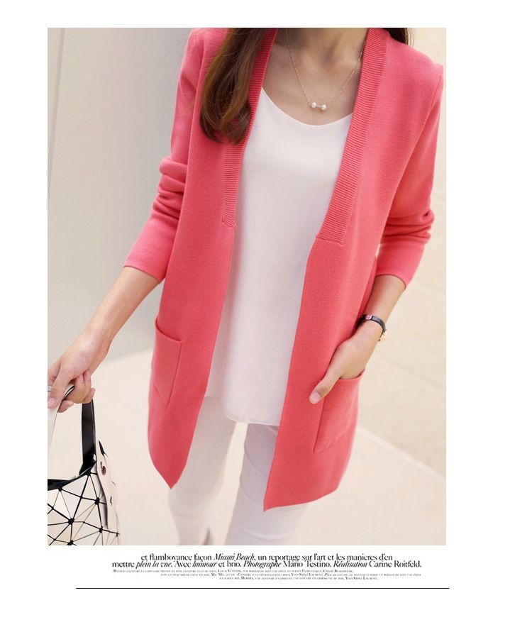 カーディガン レディース 春秋 ニットカーディガン 長袖 通勤 春アウター 着痩せ 可愛い トップス タイムセール中 Fc Fasnion Collecttion 通販 Yahoo ショッピング