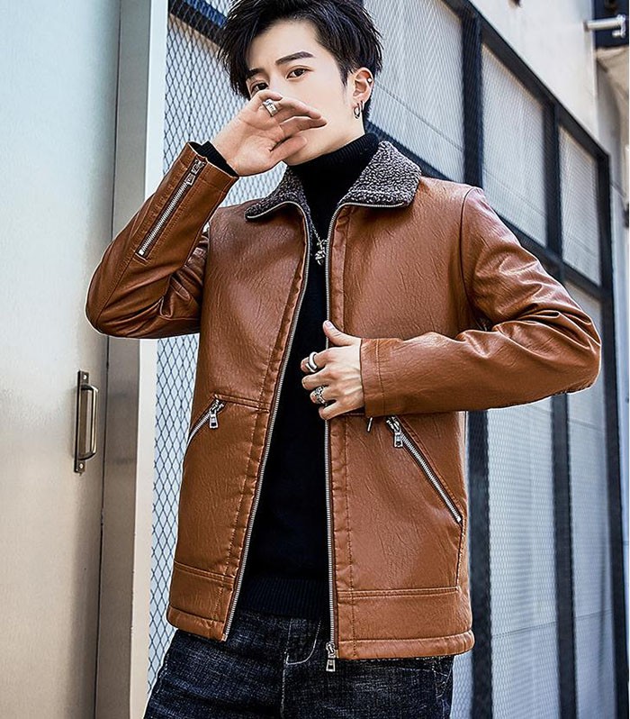 独特な フェイクレザージャケット ブラック 黒 Jakke レザージャケット Alrc Asia