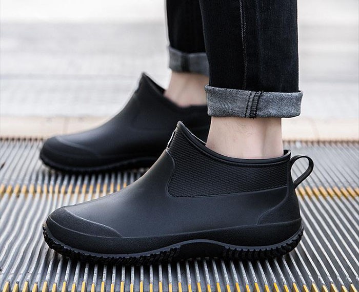 レインブーツ メンズ レインシューズ ビジネスシューズ ショート丈 無地 晴雨兼用 大きいサイズ 雨靴 防水 履きやすい 新作登場 Fc057 Fasnion Collecttion 通販 Yahoo ショッピング