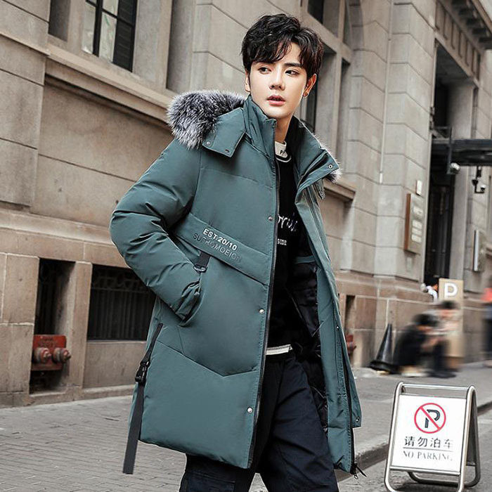 ダウンコー ダウンコート ダウンジ メンズファッション メンズ ロング丈 アウター