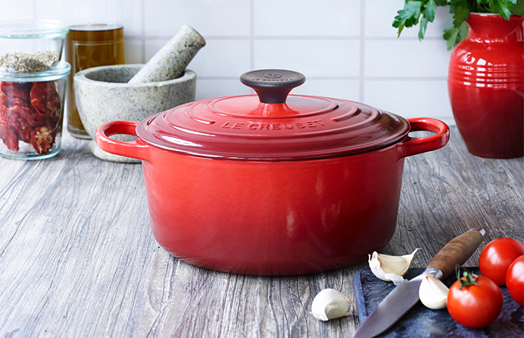 ル・クルーゼ (Le Creuset) ココット・ロンド 22cm ミストグレー : 0024147317135 : スタイルキッチン - 通販 -  Yahoo!ショッピング