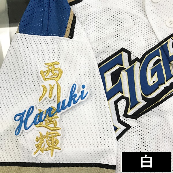 メール便送料無料】納期注意【日本ハムファイターズ 刺繍ワッペン 西川
