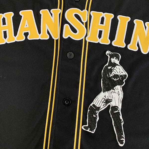 メール便送料無料】納期注意【阪神タイガース 刺繍ワッペン 梅野