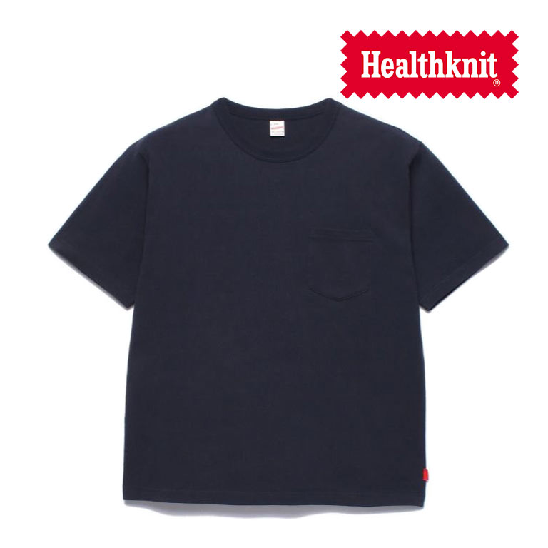 ヘルスニット Healthknit マックスウェイト クルーネックポケット付きTシャツ Max We...