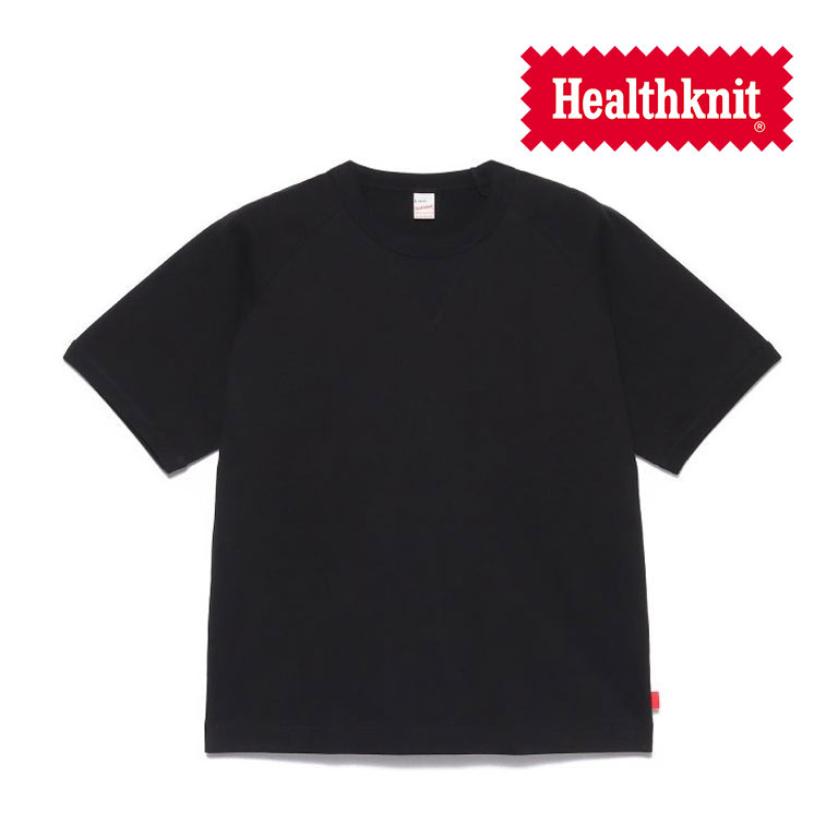 ヘルスニット Healthknit マックスウェイト ラグランスウェット型半袖Tシャツ Max We...