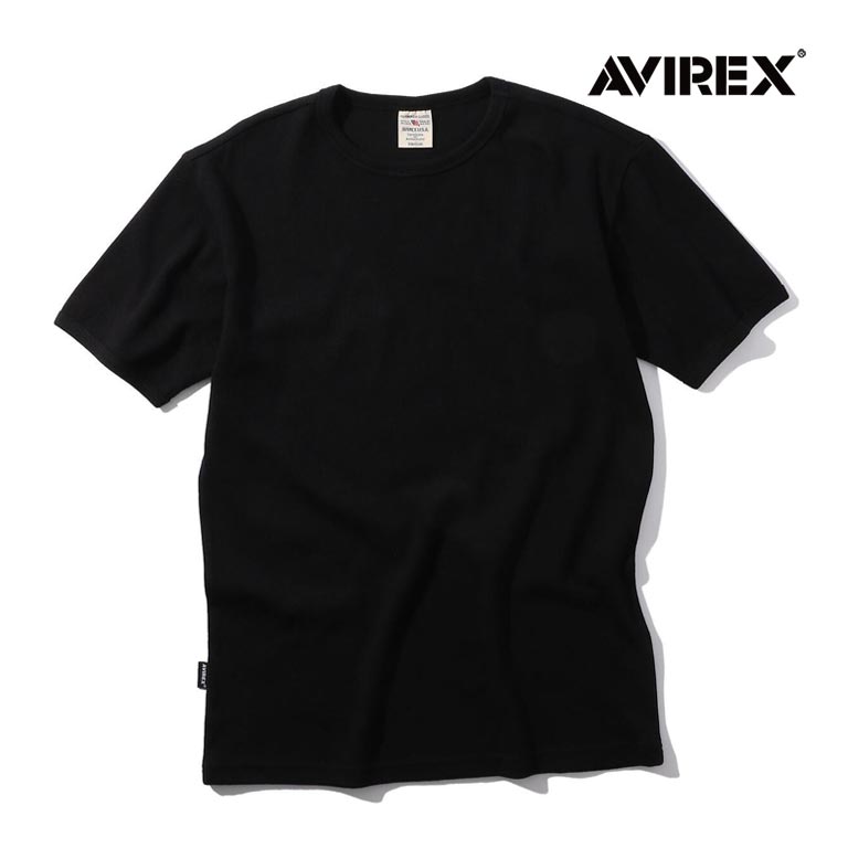 アビレックス AVIREX リブ 半袖 クルーネック Tシャツ デイリーウェア RIB S/S CREW NECK T-SHIRT 7834934014 6143502 送料無料｜lad｜03