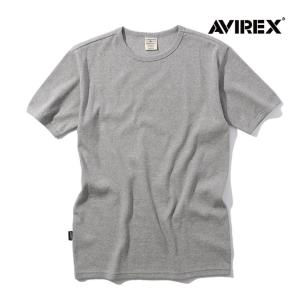 アビレックス AVIREX リブ 半袖 クルーネック Tシャツ デイリーウェア RIB S/S CR...