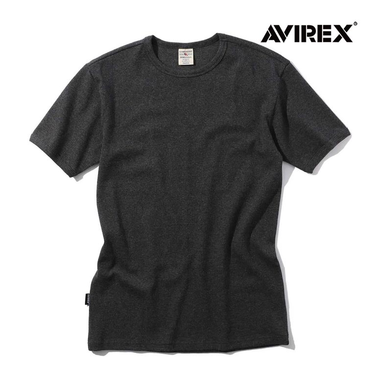 アビレックス AVIREX リブ 半袖 クルーネック Tシャツ デイリーウェア RIB S/S CREW NECK T-SHIRT 7834934014 6143502 送料無料｜lad｜05