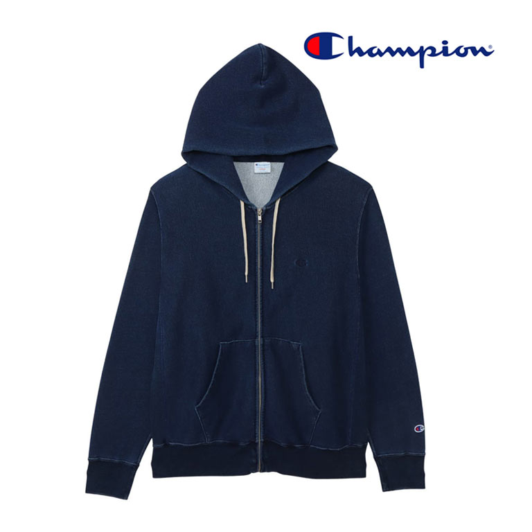 Champion（チャンピオン） パーカー インディゴ染め リバースウィーブ
