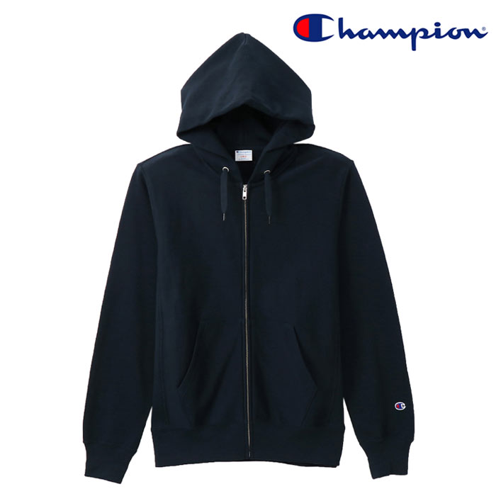 チャンピオン Champion リバースウィーブ 10oz ジップスウェットパーカー C3-K101 グレー ブラック他 4色展開