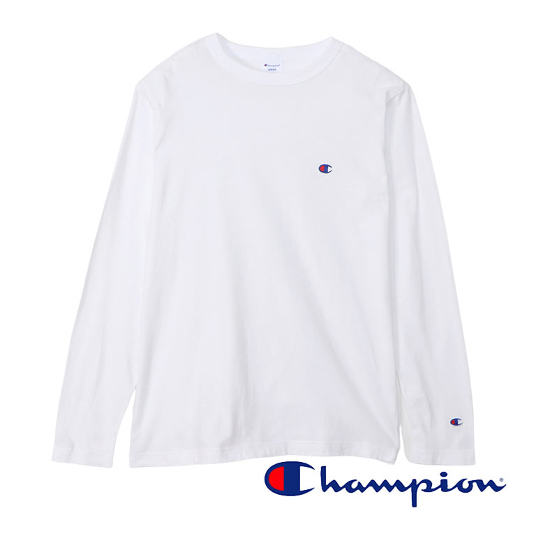 チャンピオン Champion ロングスリーブTシャツ ベーシックスタイル C3-Y428 4色 ホ...