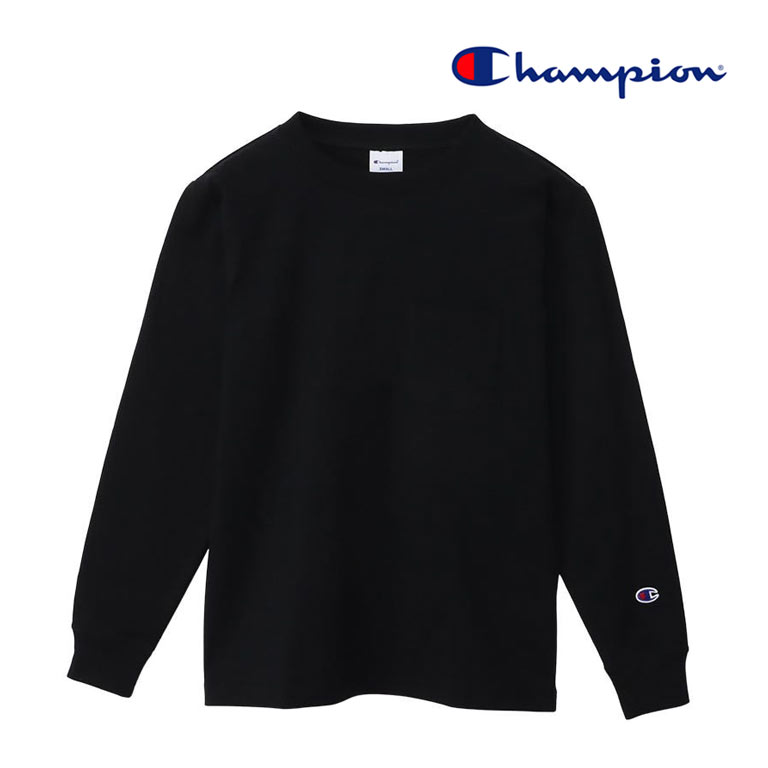 Champion（チャンピオン） ロングスリーブポケットTシャツ ベーシック