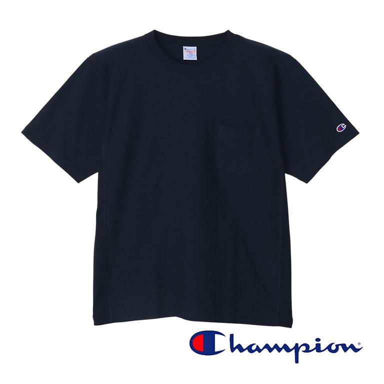 チャンピオン Champion リバースウィーブ Tシャツ ポケット付きTシャツ C3-Z319 4色 ホワイト グレー ブラック ネイビー 送料無料｜lad｜05